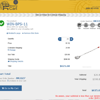 Restaurant Equipment World - this is the charges for 24 bar spoon. Crazy - Wholesale Stores Near Me - Orlando, Florida Restaurant Equipment World - this is the charges for 24 bar spoon. Crazy - Wholesale Stores Near Me - Orlando, Florida