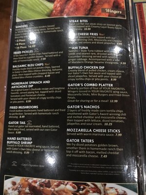 Menu photo 3 Gator's Dockside of Gainesville Gainesville, FL Menu photo 3 Gator's Dockside of Gainesville Gainesville, FL