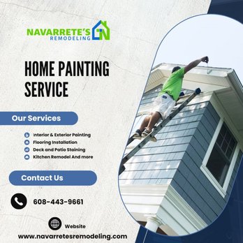 Navarretes Remodeling LLC - Our team uses high-quality paints that withstand the elements, ensuring a long-lasting finish. - Painters Near Me - Middleton, Wisconsin Navarretes Remodeling LLC - Our team uses high-quality paints that withstand the elements, ensuring a long-lasting finish. - Painters Near Me - Middleton, Wisconsin
