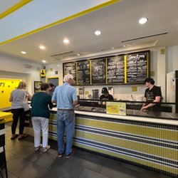 Inside the store