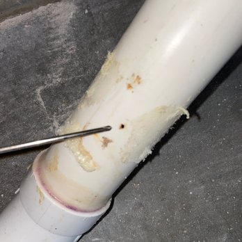 Hyper Flow Service - Small hole on damaged pipe that needed replacement. - Plumbing Near Me - Denver, Colorado