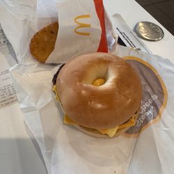 McDonald's - Steak Egg Cheese Bagel