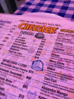 Menu photo 2 Cheester Cancún, ROO