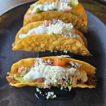 Los Gallos Cocina Mexicana - Three crispy carnitas tacos - Mexican Near Me - Clawson, Michigan Los Gallos Cocina Mexicana - Three crispy carnitas tacos - Mexican Near Me - Clawson, Michigan