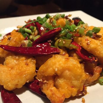 Dan Dan - Black pepper shrimp wasn't my favorite - Szechuan Near Me - Philadelphia, Pennsylvania