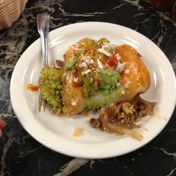 Mi Pueblo - Half of a HUGE "King Oscar Burrito"! - Mexican Near Me - Olympia, Washington Mi Pueblo - Half of a HUGE "King Oscar Burrito"! - Mexican Near Me - Olympia, Washington