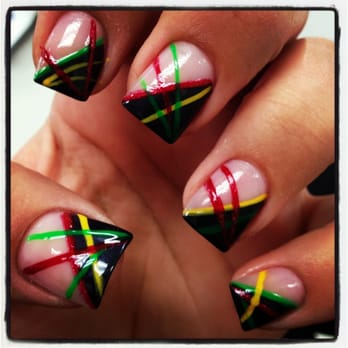 Nails by Jennifer - Rasta nails! - Nail Salons Near Me - Simi Valley, California