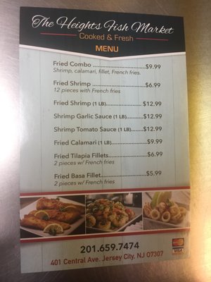 Menu photo 8 Central Fish Market Jersey City, NJ Menu photo 8 Central Fish Market Jersey City, NJ