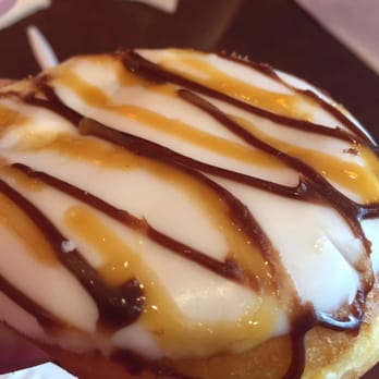 Pinkbox Doughnuts - Caramel cheesecake donut. My two favorite sweets in the world! - Donuts Near Me - Henderson, Nevada Pinkbox Doughnuts - Caramel cheesecake donut. My two favorite sweets in the world! - Donuts Near Me - Henderson, Nevada