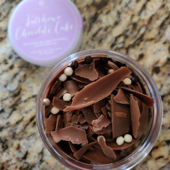 Kayla's Cake - Valrhona Chocolate Cake in a jar $9 - Desserts Near Me - Fullerton, California Kayla's Cake - Valrhona Chocolate Cake in a jar $9 - Desserts Near Me - Fullerton, California