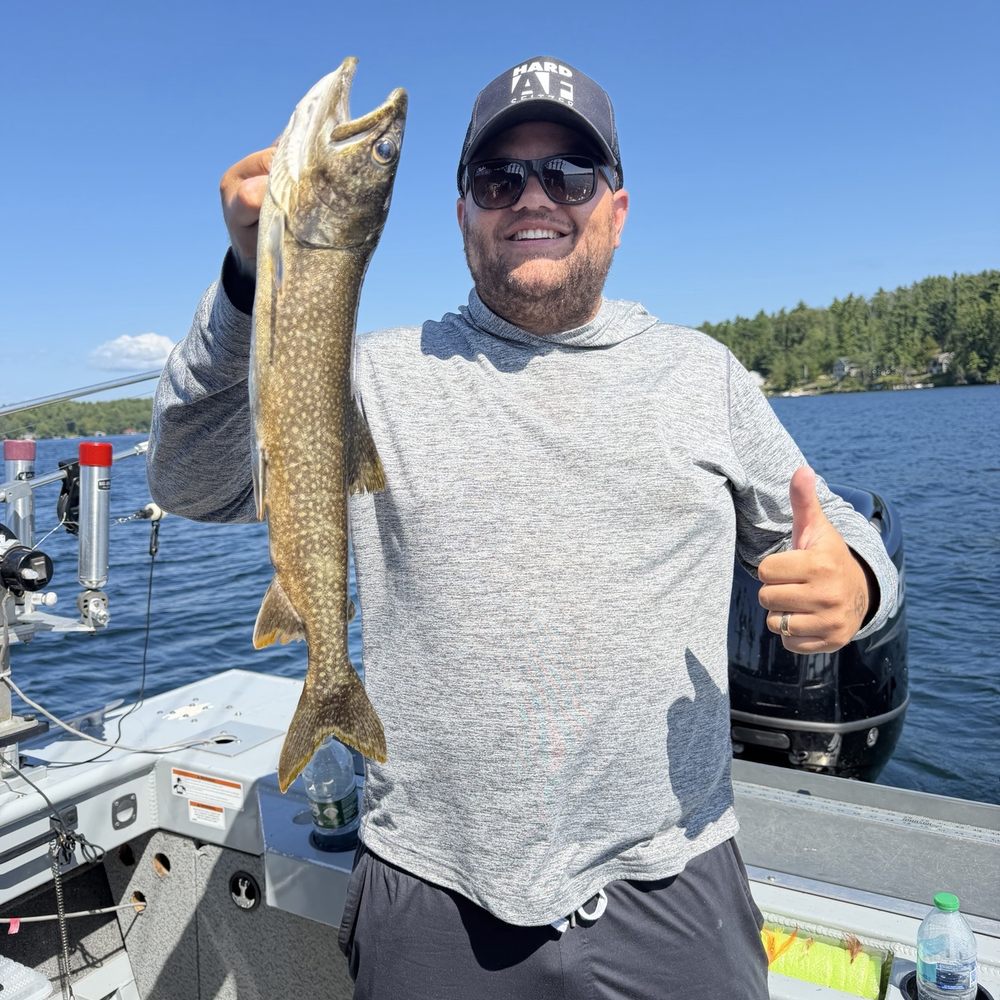Two Dogs Fishing Charter - Beautiful lake trout - Fishing Near Me - Hebron, New Hampshire Two Dogs Fishing Charter - Beautiful lake trout - Fishing Near Me - Hebron, New Hampshire