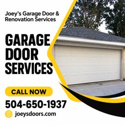 Joey's Garage Doors & Renovations Services - Joey's Garage Door & Renovation Services * Garage door installation and replacement * Garage door repairs * Garage door tune-ups and mainten
