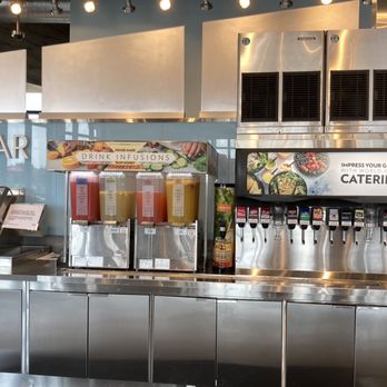 Café Zupas - stainless steel counter and stainless steel cabinets - Soup Near Me - Menomonee Falls, Wisconsin