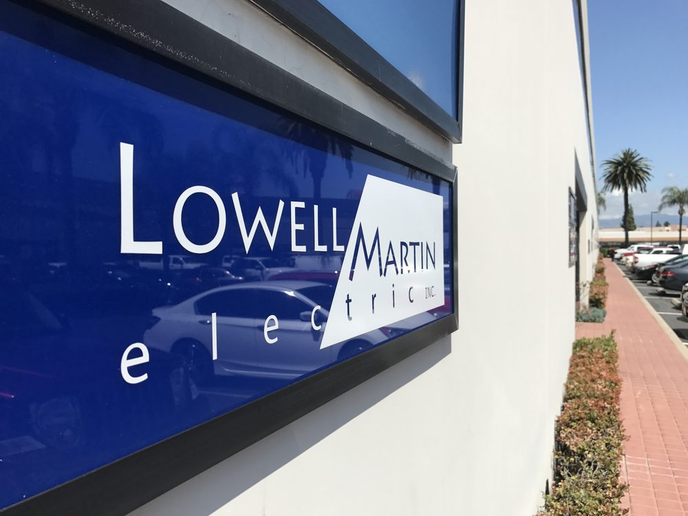 Slide of Lowell Martin Electric