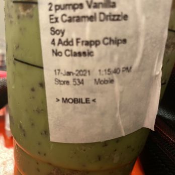 Starbucks - NO WHIP, well.. - Coffee & Tea Near Me - Campbell, California
