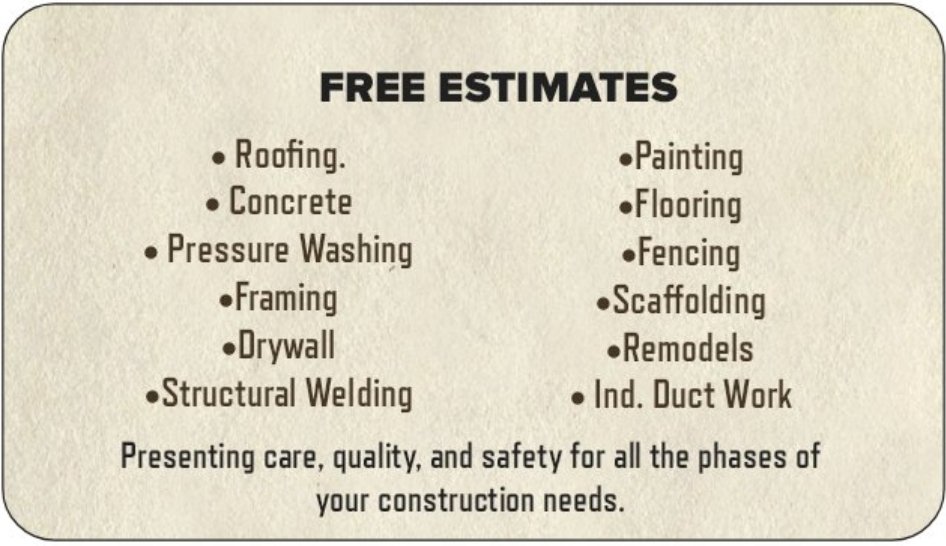 Slide of All Phase Construction