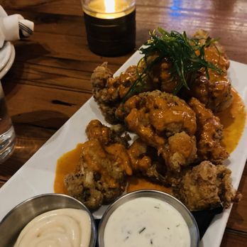 Ermanos Bar - Calabrian Buffalo Cauliflower - Wine Bars Near Me - Tucson, Arizona Ermanos Bar - Calabrian Buffalo Cauliflower - Wine Bars Near Me - Tucson, Arizona