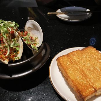Mr Kim's - Taiwanese clams and bone marrow milk toast - Korean Near Me - Tulsa, Oklahoma Mr Kim's - Taiwanese clams and bone marrow milk toast - Korean Near Me - Tulsa, Oklahoma