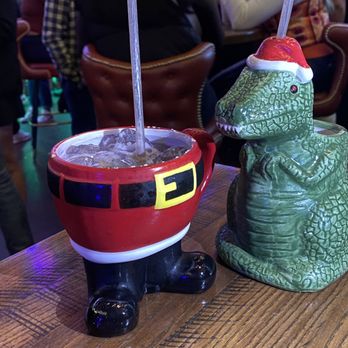 Backstage Lounge - Yippe Ki- Yay MF and the Rudolph drink - Speakeasies Near Me - Charlotte, North Carolina