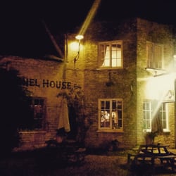 The Tunnel House Inn and Barn - Front entrance to the pub.