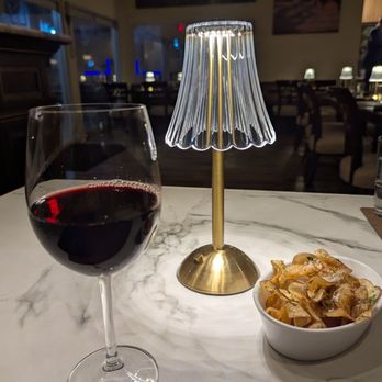 Forke Restaurant - Bordeaux and truffle chips - French Near Me - Las Vegas, Nevada