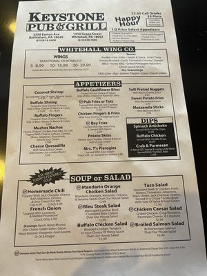 Menu photo 3 Keystone Pub & Grill - Whitehall Fullerton, PA Menu photo 3 Keystone Pub & Grill - Whitehall Fullerton, PA