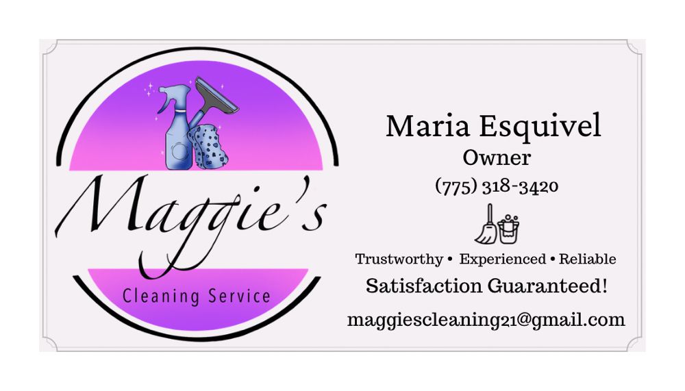 MAGGIE’S CLEANING SERVICE Request a Quote Winnemucca, Nevada Home Cleaning Phone Number
