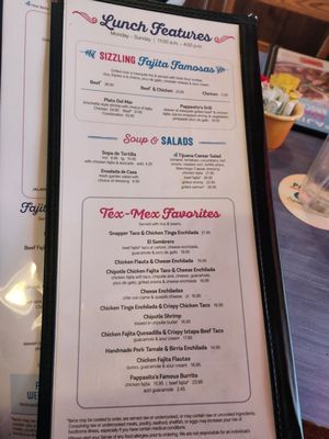 Menu photo 5 Pappasito's Cantina San Antonio, TX