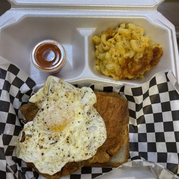Smokin’ Wings and Southern Things - Pork chop with fried egg - Southern Near Me - Honolulu, Hawaii Smokin’ Wings and Southern Things - Pork chop with fried egg - Southern Near Me - Honolulu, Hawaii