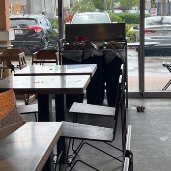 Chipotle Mexican Grill - tables and chairs in a restaurant - Mexican Near Me - Fort Lauderdale, Florida Chipotle Mexican Grill - tables and chairs in a restaurant - Mexican Near Me - Fort Lauderdale, Florida