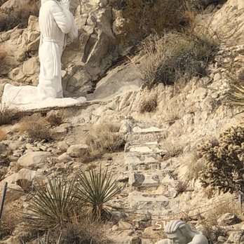 Desert Christ Park - Not sure what's going on here, But bottom Christ looks rejected By top Christ. - Parks Near Me - Yucca Valley, California Desert Christ Park - Not sure what's going on here, But bottom Christ looks rejected By top Christ. - Parks Near Me - Yucca Valley, California
