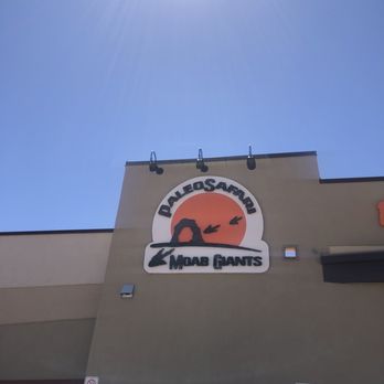Moab Giants - Front of restaurant and mueseum. - Cafes Near Me - Moab, Utah Moab Giants - Front of restaurant and mueseum. - Cafes Near Me - Moab, Utah