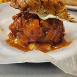 C & S Pizza - 3 way Super Beef , monster of a sandwich with great flavor on the beef ! Super owners !