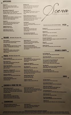 Menu photo 3 Scena Fusion Kitchen & Bar La Mesa, CA Menu photo 3 Scena Fusion Kitchen & Bar La Mesa, CA
