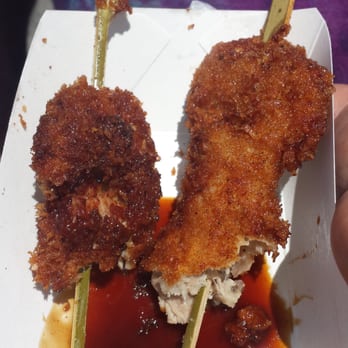 Monterey Peninsula Buddhist Temple - Kushi katsu pork on a stick - Buddhist Temples Near Me - Seaside, California Monterey Peninsula Buddhist Temple - Kushi katsu pork on a stick - Buddhist Temples Near Me - Seaside, California