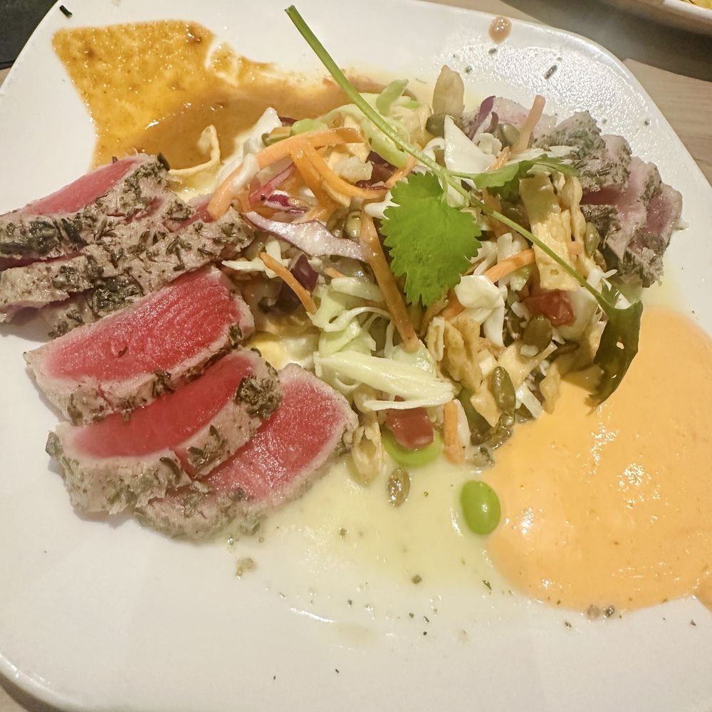 Firebirds Wood Fired Grill - Seared Ahi Tuna* - Steakhouses Near Me - Omaha, Nebraska Firebirds Wood Fired Grill - Seared Ahi Tuna* - Steakhouses Near Me - Omaha, Nebraska