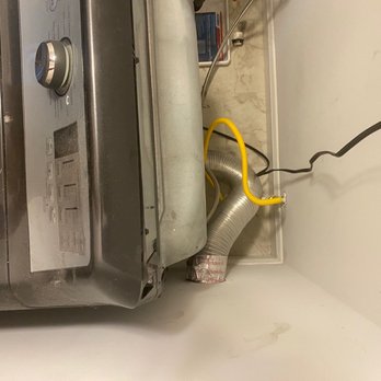 Stanley Steemer - PROOF TECHNICIAN STEPPED ON TOP OF OUR DRYER AND DENTED THE TOP! DO NOT HIRE THEM! - Carpet Cleaning Near Me - Pennsauken, New Jersey Stanley Steemer - PROOF TECHNICIAN STEPPED ON TOP OF OUR DRYER AND DENTED THE TOP! DO NOT HIRE THEM! - Carpet Cleaning Near Me - Pennsauken, New Jersey