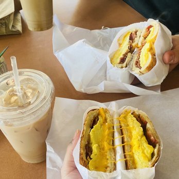 Evergreen Coffee - Bacon, egg, and cheese bagel/croissant sandwiches - Breakfast & Brunch Near Me - San Jose, California Evergreen Coffee - Bacon, egg, and cheese bagel/croissant sandwiches - Breakfast & Brunch Near Me - San Jose, California