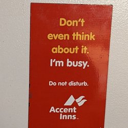 Accent Inn Burnaby - Well don't even think about it
