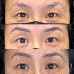 Minnow - Soft powder: before, right after, and healed before touchup
