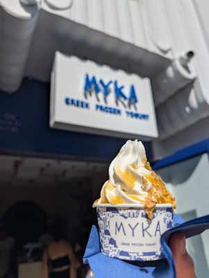 MYKA Greek Frozen Yogurt by null