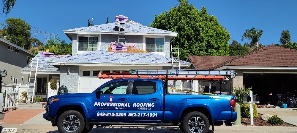 Slide of Professional Roofing