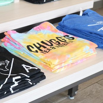 Chugg's Tea & Water Co. - a variety of t - shirts - Water Stores Near Me - Longview, Texas