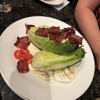 Chimayo Stone Fired Kitchen - Delicious wedge salad, house made bluecheese dressing - New American Near Me - Durango, Colorado