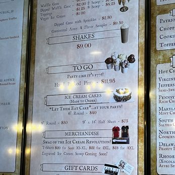 Brooker's Founding Flavors - Menu - Ice Cream & Frozen Yogurt Near Me - Chandler, Arizona