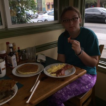 Vivian's Cafe - Gluten free pancake combo - Breakfast & Brunch Near Me - Studio City, California Vivian's Cafe - Gluten free pancake combo - Breakfast & Brunch Near Me - Studio City, California