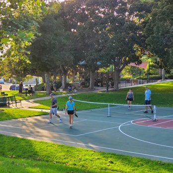 Alton Park - Playing Pickleball on a basketball court - Parks Near Me - Lake Forest, California