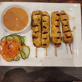 Chalit's Thai Bistro - Chicken Satay (semi raw) - Thai Near Me - Mechanicsburg, Pennsylvania Chalit's Thai Bistro - Chicken Satay (semi raw) - Thai Near Me - Mechanicsburg, Pennsylvania