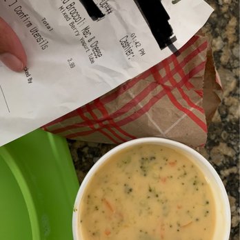 Panera Bread - Ordered a Mac & Cheese and received a soup - Sandwiches Near Me - Pearland, Texas