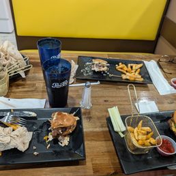Firecracker and house burgers got devoured. Wings destroyed too